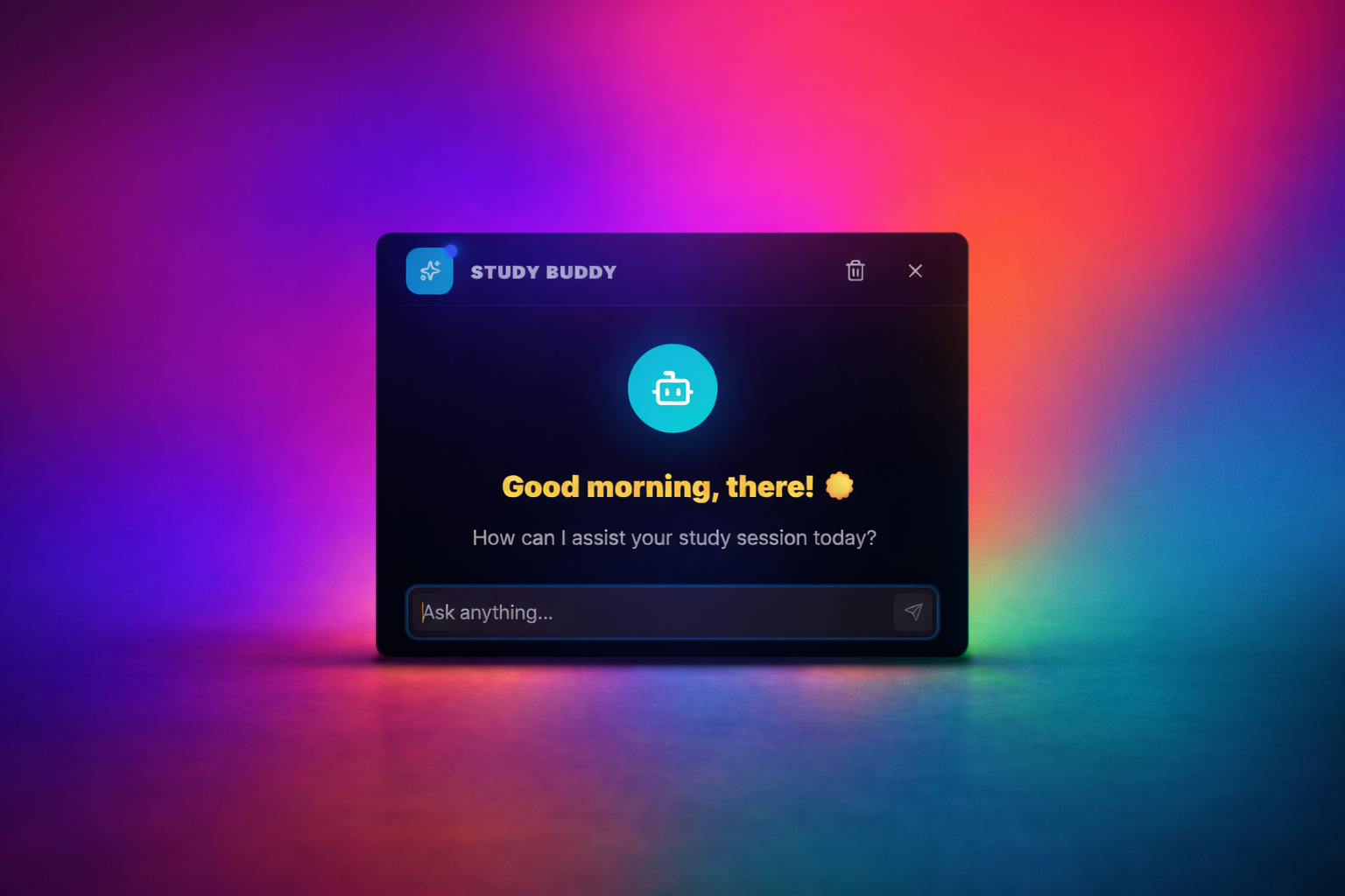 AI tutor chat grounded in lectures